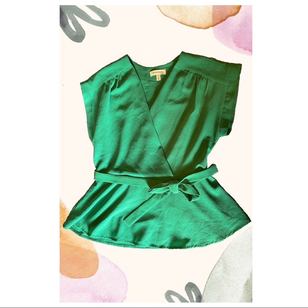 Wrap blouse